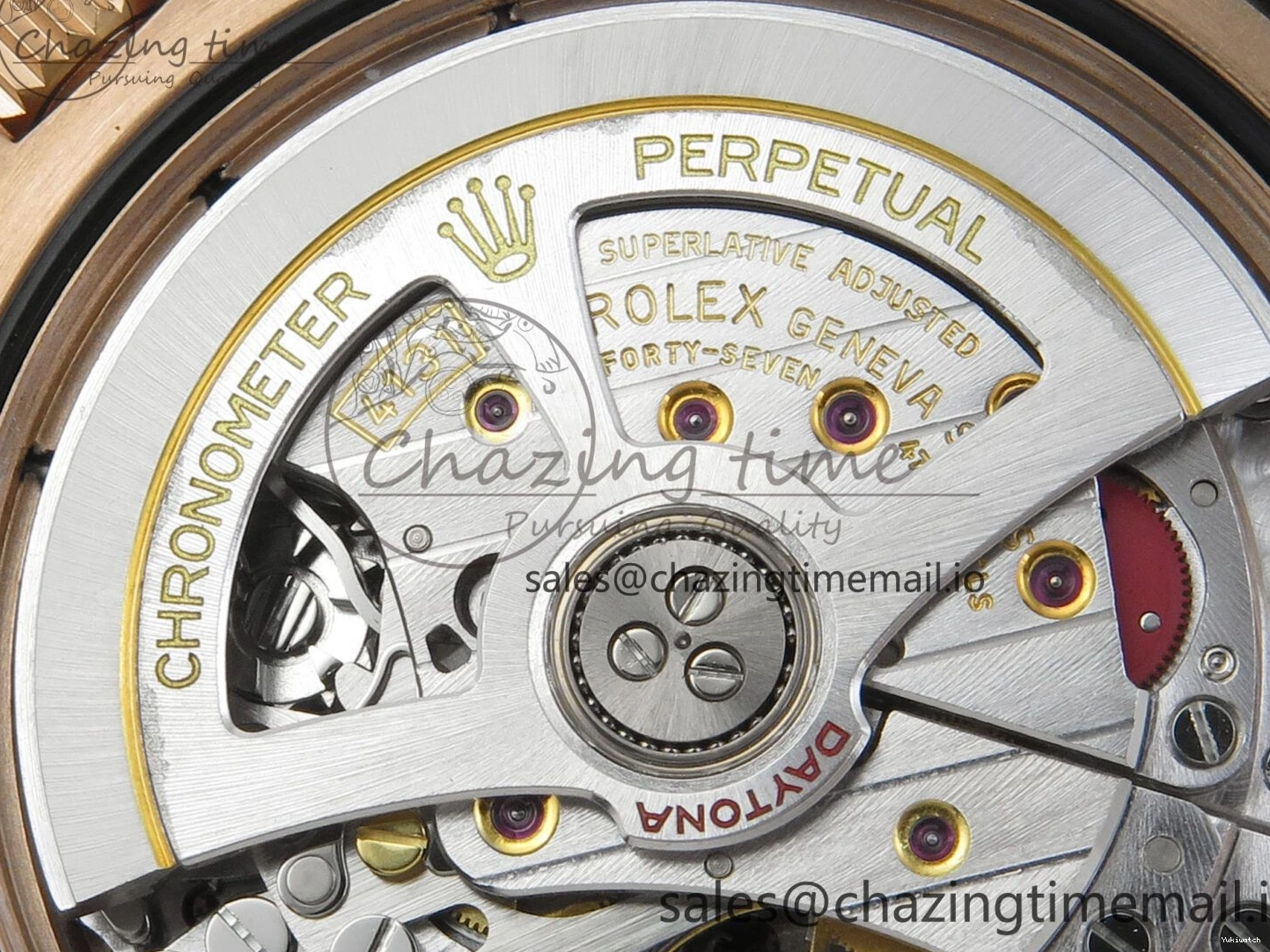 RG Oysterflex Edition 126515 VSF Daytona on 1:1 VS4131 (Weighted) Strap Dial Black V2 Best 0120